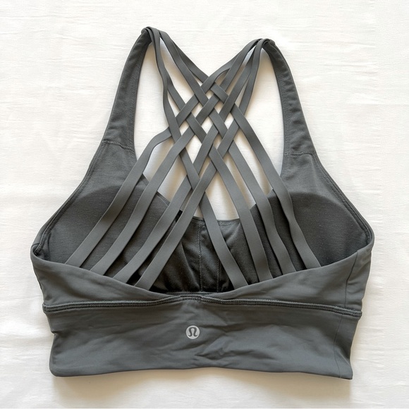 Lululemon Free to Be Moved Bra Grey Sage 4 - Picture 2 of 5
